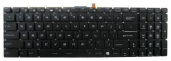 Replacement laptop keyboard MSI APACHE GE62 GL62 GE72 WS60 (BACKLIT RGB)