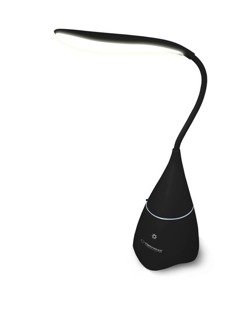 ESPERANZA Głośnik Bluetooth z lampką nocną LED CHARM czarny EP151K