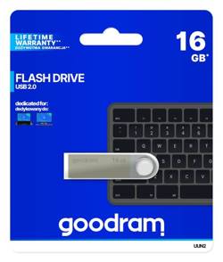 Pendrive GoodRam metalowy wodoodporny UUN2 USB 2.0 - 16GB